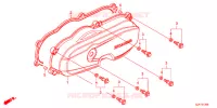 COUVERCLE GAUCHE pour Honda TACT 50      2J de 2015
