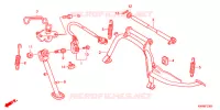 BEQUILLE pour Honda FAZE 250 ABS de 2016