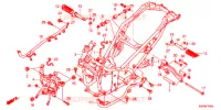 CADRE pour Honda FAZE 250 ABS de 2016