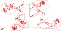 CLIGNOTANT pour Honda FAZE 250 ABS de 2016