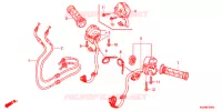 COMMODO   LEVIER   CABLE pour Honda FAZE 250 ABS de 2016