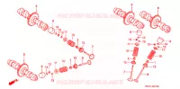 ARBRE A CAMES pour Honda VF 750 MAGNA de 1997