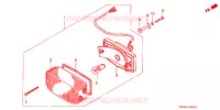 FEU ARRIERE pour Honda VF 750 MAGNA de 1997