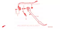 BEQUILLE pour Honda VF 750 MAGNA de 1999