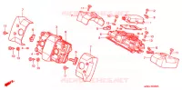 COUVRE CULASSE pour Honda VF 750 MAGNA de 1999