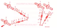 ARBRE A CAMES pour Honda VF 750 MAGNA de 2003