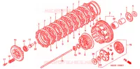 EMBRAYAGE pour Honda VF 750 MAGNA de 2003