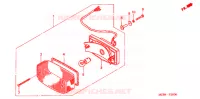 FEU ARRIERE pour Honda VF 750 MAGNA de 2003