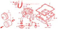 POMPE A HUILE pour Honda VF 750 MAGNA de 2003