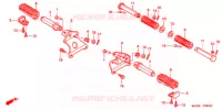 REPOSE PIED pour Honda VF 750 MAGNA de 2003