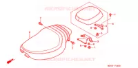 SELLE pour Honda VF 750 MAGNA de 2003