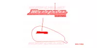 AUTOCOLLANTS pour Honda VF 750 MAGNA de 2003