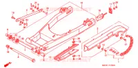 BRAS OSCILLANT pour Honda VF 750 MAGNA de 2003