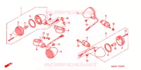 CLIGNOTANT pour Honda VF 750 MAGNA de 2003