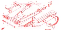 BRAS OSCILLANT pour Honda VF 750 MAGNA de 2003