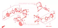 CLIGNOTANT pour Honda VF 750 MAGNA de 2003