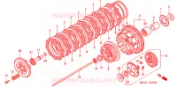 EMBRAYAGE pour Honda VF 750 MAGNA de 2003