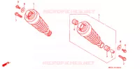 AMORTISSEUR ARRIERE pour Honda VF 750 MAGNA de 1996
