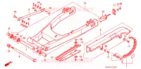 BRAS OSCILLANT pour Honda VF 750 MAGNA de 1996