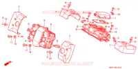 COUVRE CULASSE pour Honda VF 750 MAGNA de 1996