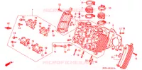 CULASSE (AVANT) pour Honda VF 750 MAGNA de 1996
