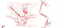MAITRE CYLINDRE DE FREIN AVANT pour Honda VF 750 MAGNA de 1996
