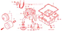 POMPE A HUILE pour Honda VF 750 MAGNA de 1996