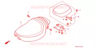 SELLE pour Honda VF 750 MAGNA de 1996