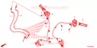 COMMODO   LEVIER   CABLE pour Honda X ADV 750 SILVER de 2017