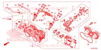 CORPS DE PAPILLON pour Honda REBEL 500 de 2017