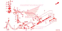 MAITRE CYLINDRE DE FREIN ARRIERE pour Honda REBEL 500 de 2017