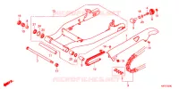 BRAS OSCILLANT pour Honda REBEL 250 ABS de 2017