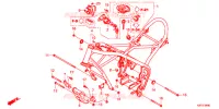 CADRE pour Honda REBEL 250 ABS de 2017