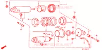 AMORTISSEUR ARRIERE pour Honda VLX SHADOW 600 de 1989