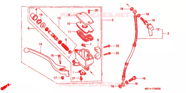 COMMODOS - POIGNEES Honda MOTO 600 SHADOW 1989  VT600CK
