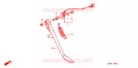 BEQUILLE pour Honda VLX SHADOW 600 de 1999