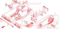 BRAS OSCILLANT pour Honda VLX SHADOW 600 de 1999