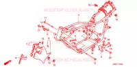 CADRE pour Honda VLX SHADOW 600 de 1999