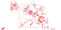 COLLECTEUR D'ADMISSION pour Honda VLX SHADOW 600 de 1999