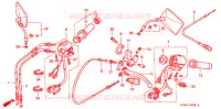 COMMODOS   POIGNEES pour Honda VLX SHADOW 600 de 1999