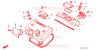 COUVRE CULASSE pour Honda VLX SHADOW 600 de 1999