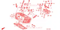 CULASSE (ARRIERE) pour Honda VLX SHADOW 600 de 1999