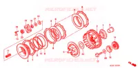 EMBRAYAGE pour Honda VLX SHADOW 600 de 1999