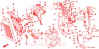 RADIATEUR pour Honda VLX SHADOW 600 de 1999