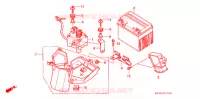 BATTERIE pour Honda NSR 250 SP ROTHMANS de 1994