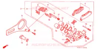 ETRIER DE FREIN ARRIERE pour Honda NSR 250 SP ROTHMANS de 1994