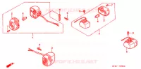CLIGNOTANT pour Honda NSR 50 de 2001