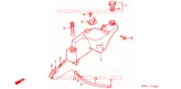 RESERVOIR D'HUILE pour Honda NSR 50 de 2001
