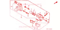 ETRIER DE FREIN ARRIERE pour Honda NSR 80 de 1988