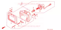 PHARE pour Honda NSR 80 de 1988